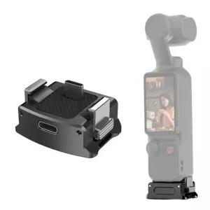 거치대 DJI 오즈모 포켓3 전용 충전 케이블 연결 베이스 측면 C타입 마그네틱 메탈 어댑