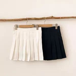 테니스스커트 A라인 플리츠 2color 여성 치마 하의