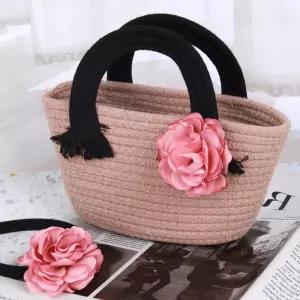 올드로즈 꽃 코사지 인디핑크 8cm