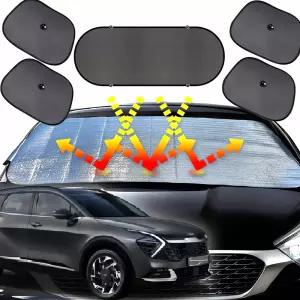 스포티지 햇빛가리개 6종 세트 차박 용품 자동차 커버 선팅 캠핑 텐트 보호대 그늘 막