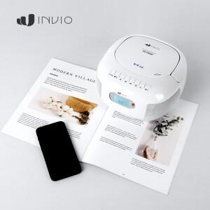 인비오 CD-700BT 블루투스 IN OUT CD플레이어 MP3 라디오 구간반복