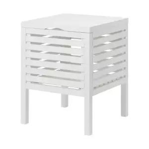 [롯데백화점]이케아 이케아 MUSKAN 무스칸 수납스툴 50cm/수납의자/벤치/수납함