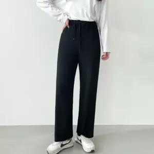 ONM 여자 데일리 스타일 밴딩 일자팬츠 1P 고품질 긴바지
