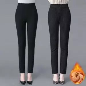 ONM 기모슬랙스 여성 윈터 바지 기모 따뜻 겨울 사방스판