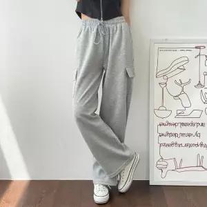 빅사이즈 501 러블리카고포켓면롱팬츠 DITS648