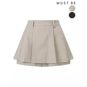 [하프클럽/머스트비]베이직 캐주얼 플리츠 큐롯팬츠