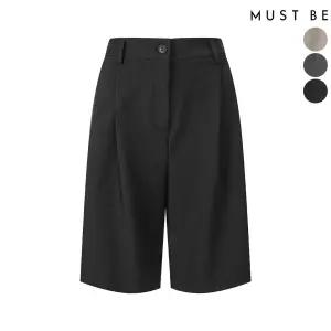 여성 스판 큐롯 6부 반바지