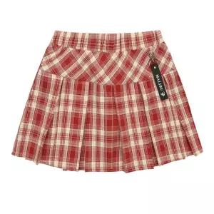 주니어 키즈 체크 플리츠 스커트 아동 여름치마 속바지내장 SJZ304-FCSK05DG