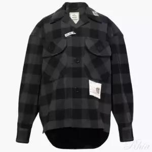 [미하라야스히로]메종미하라야스히로 체크 남성 자켓 그레이 146391937