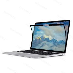 [호환품]방사선 차단 노트북 화면 필름 블루라이트 필터 프레임 엣지 접착 보호기 맥북 호환 에어 13.3/13.