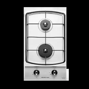 [나비엔 매직] 국내생산 2구 빌트인 가스레인지 스테인리스 GRB-1102 LNG(도시가스)