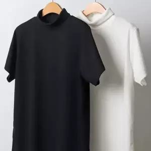 [하프클럽/]하이넥 무지 폴라 반팔티 401J369S 빅사이즈 여성 603