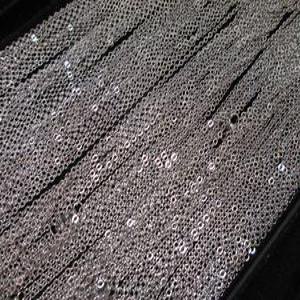 LuckyLink8 목걸이 체인 액세서리 만들기 수제 핸드메이드용 실버 아즈키 50cm 복수(30개)