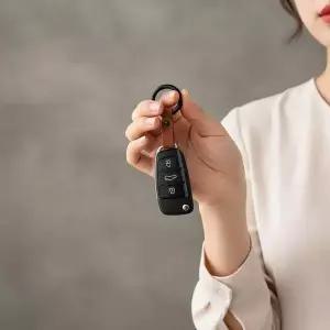 소가죽 자동차 키홀더 고급 스마트키 고리 가죽 열쇠고리 스트랩