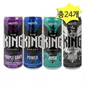 buyus 핫식스 더킹 퍼플 파워 러쉬 제로 355ml x 각6개(총24개) 굿딜 브이숍 illo001