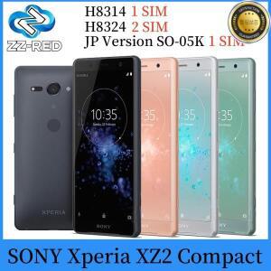 기존 Sony Xperia XZ2 Compact SO-05K H8314 4G 휴대 전화 5.0 ''4GB + 단일이중 SIM 카드 NFC 안드로이드