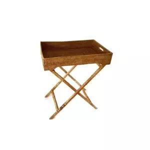 [하프클럽/셀러허브]미얀마 라탄 버틀러 버틀러 트레이 BK142