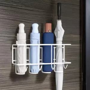 [하프클럽/셀러허브]문 부착 꽃이 우산보관함 걸이 거치 대 정리 벽