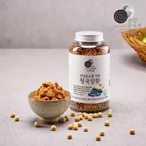 [순창 문옥례 식품]우리콩 과일효소를 더한 청국장환 270g PET용기