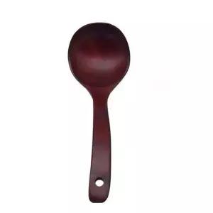 [RIZPICK]영수 옻칠 국자 주방 식당 업소 걸이 국자 스푼 22CM 나무 업소용