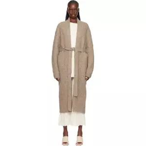 Lauren Manoogian 베이지 로프트 로브 코트 261874F059003