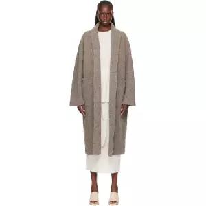 Lauren Manoogian 토프 더블 페이스 롱 코트 261874F059007