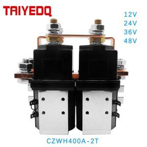 레일 카 전기 자동차용 지게차 DC 접촉기, 후진 모터용, SW202 400A, 12V, 36V, 48V
