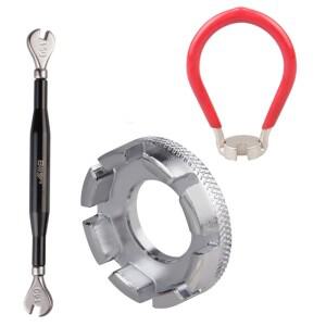 산악 자전거 스포크 렌치 세트  크롬 몰리브덴 스틸  휠 림 트루잉 도구 키트  8 가지 크기