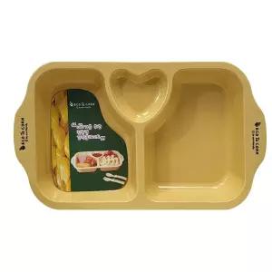 옥수수 국산 어린이 식기 사각 간식 접시 유아 식판 아기 이유식식기