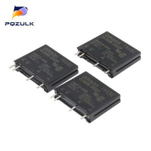 5PCS 릴레이 모듈 G3MB-202P G3MB 202P DC-AC PCB SSR 입력 5V 12V 24V DC 출력 AC 2A 솔리드 스테이트