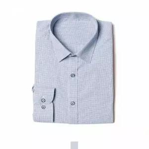 [파파브로][모로엠] 남성 소라색 패턴 긴팔 슬림핏 셔츠 DMG-SHA-Q4533969_24830858