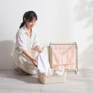 빨래대 원룸 미니 빨래걸이 건조대 빨래 튼튼한 소형 양말 베란다 스텐 학교 1단 수건 관공서