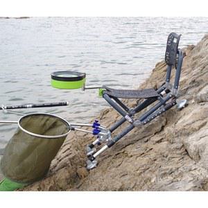 DHH 민물 갯바위 폴딩 무소음오리발 접이식 소좌 다기능 튜닝 낚시의자