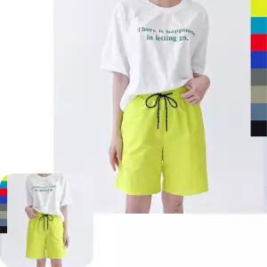 파인테라 데일리 비치 바캉스 여자수영복바지 스윔팬츠 여유핏 여름 1P 여성