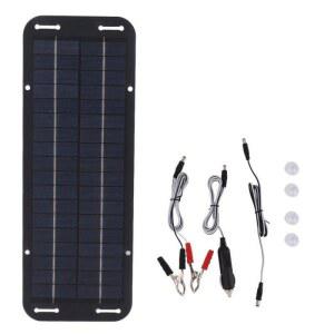 태양광 패널 차량용 방수 충전 배터리 자동차 태양 충전기 20W 태양열 전지 키트 12V 트리클 유지기