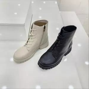 [탠디]by미셸 x23503 소가죽 소재 4cm굽 여성 워커 부츠 cc2