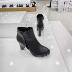 [탠디]by미셸 125503 소가죽 소재 9cm굽 가부시 여성 앵글 부츠 cc3