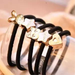 캐릭터 헤어끈 포인트 밴드 고무줄 잡화 액세사리