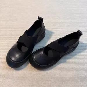 여자스트랩힐 키높이 실버 통굽 폭주 슈즈 크로스백 메리제인 ible5