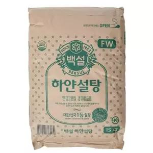백설 하얀설탕 대용량 업소용 요리 15kg