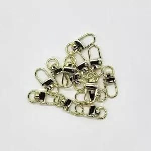 자동차키링 키링부자재 가방고리 D자형 고리 L.GOLD