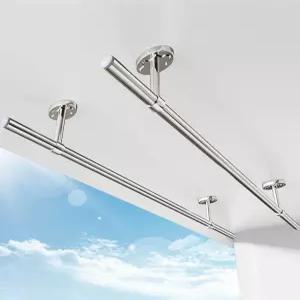 천정 건조대 베란다 빨래걸이대 천장 빨래봉 빨래걸이