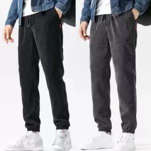 남성 3색 발목밴딩 캐쥬얼 골덴 바지 STC-410004