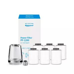 테온셀 워터웰 요리수 싱크대 거위목 싱크대수전 필터 1년세트