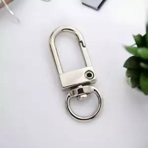 D형 고리 50개 세트 키링 열쇠고리 키 인형 만들기 부자재