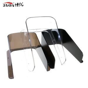 방수 커버 케이스 액세스 제어 키패드 초인종 카드 리더기 Sun Shell 용 플라스틱 비 보호기