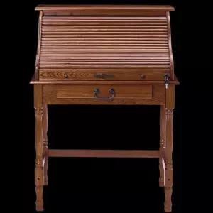 뷰로데스크 북유럽 원목 빈티지콘솔 엔틱가구 월넛 컬러 1.0 82.5cm버전 조립 필요