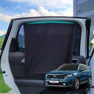 [콩심팥심]차량용 커튼 쏘렌토MQ4 햇빛 가리개 차량커튼