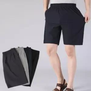 [라일리여성의류] Rly 무지 심플 밴딩 남성 캐주얼 반바지