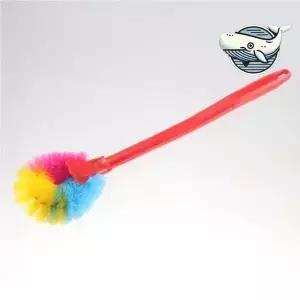 컬러 욕실 청소솔 47cm 편리한 변기 세척